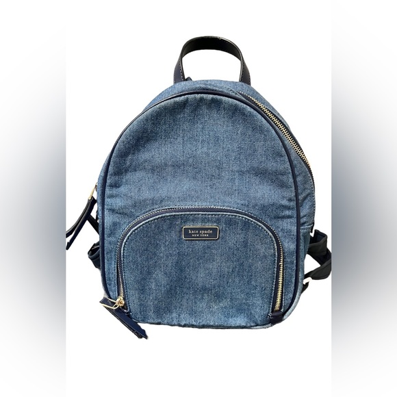 Kate Spade Denim Backpack - Picture 5 of 5